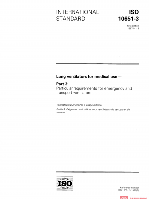 ISO 10651-3:1997 PDF