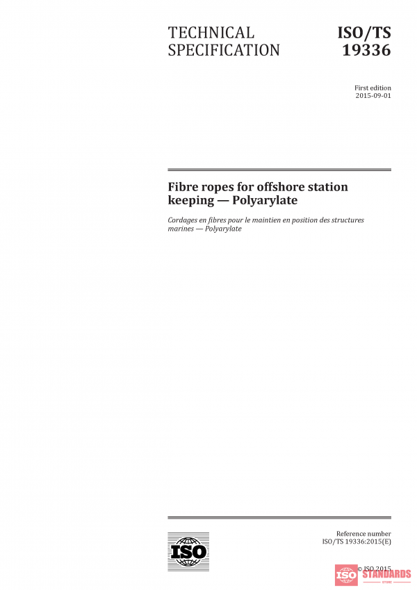 ISO/TS 19336:2015 PDF