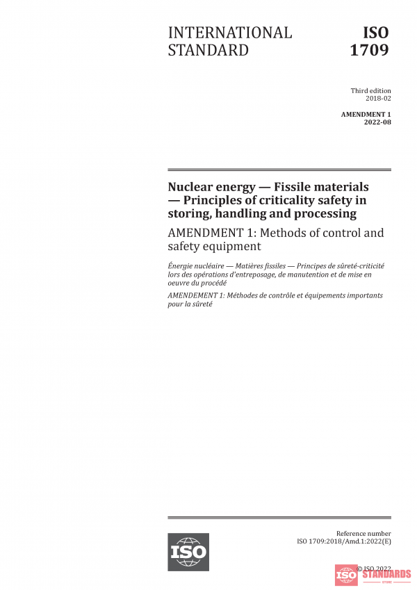 ISO 1709:2018/Amd 1:2022 PDF
