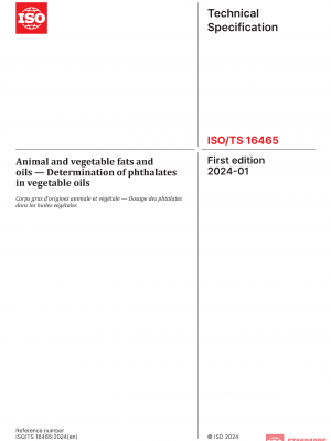 ISO/TS 16465:2024 PDF