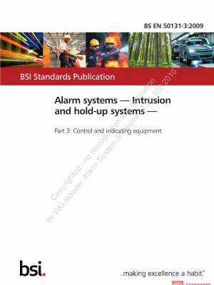 BS EN 50131 #NAME?:2009 PDF