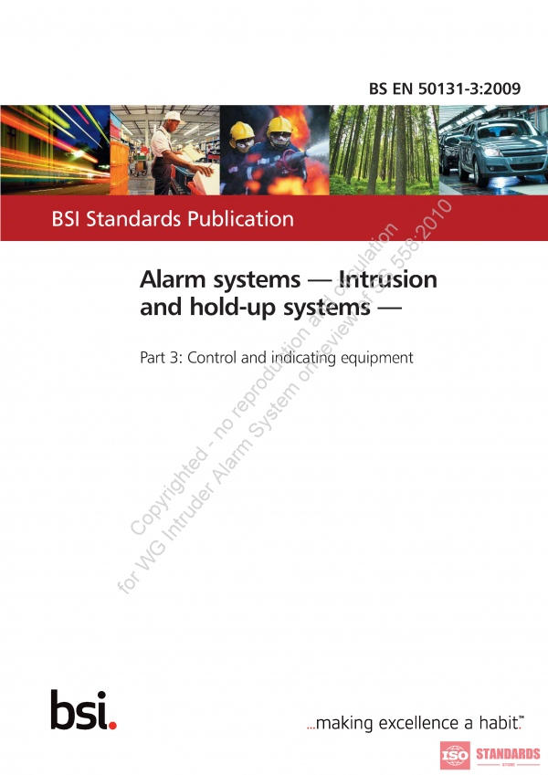 BS EN 50131 #NAME?:2009 PDF