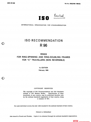 ISO/R 96:1959 PDF