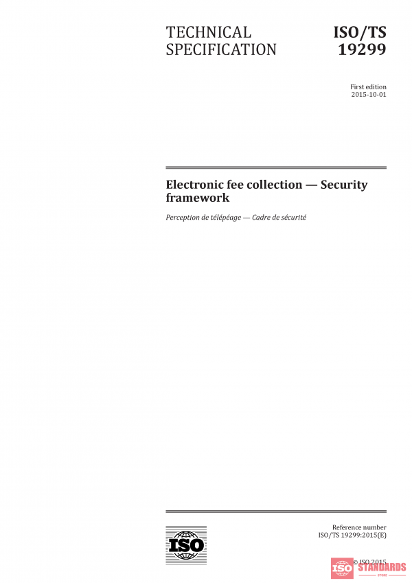 ISO/TS 19299:2015 PDF