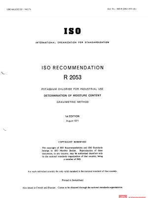 ISO/R 2053:1971 PDF