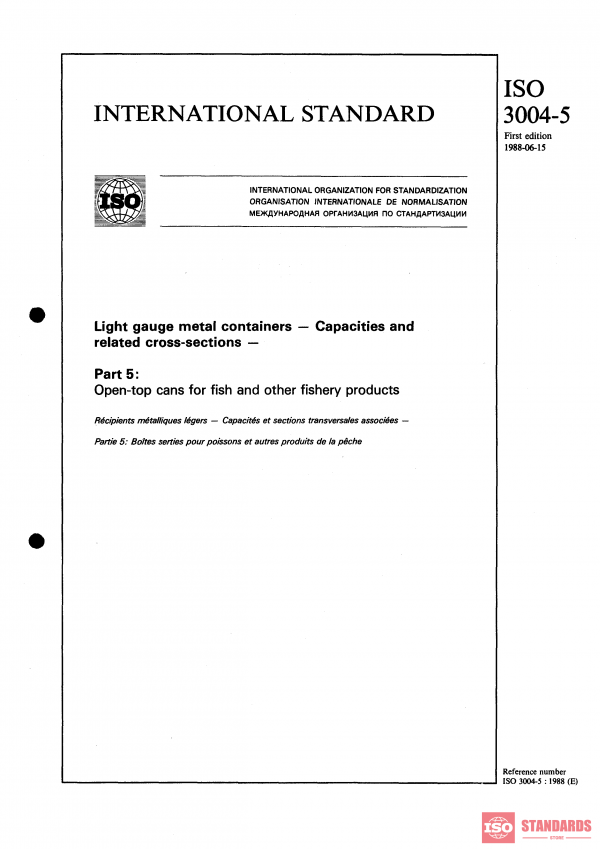 ISO 3004-5:1988 PDF
