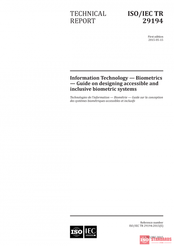ISO/IEC TR 29194:2015 PDF