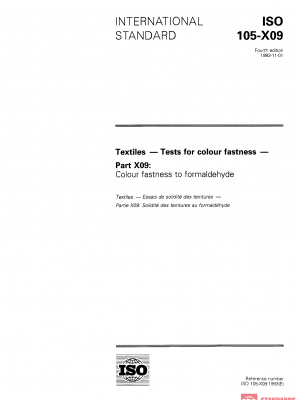 ISO 105-X09:1993 PDF