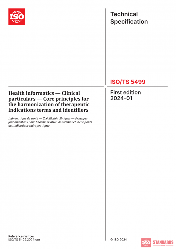 ISO/TS 5499:2024 PDF
