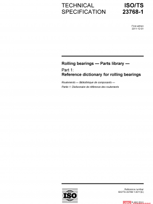 ISO/TS 23768-1:2011 PDF