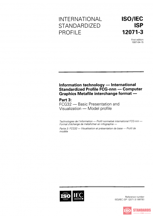 ISO/IEC ISP 12071-3:1997 PDF