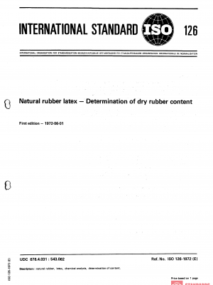 ISO 126:1972 PDF