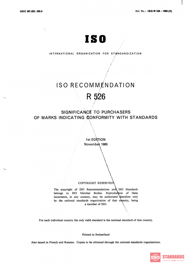 ISO/R 526:1966 PDF