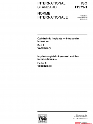 ISO 11979-1:2012 PDF