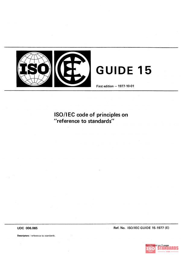 ISO/IEC Guide 15:1977 PDF