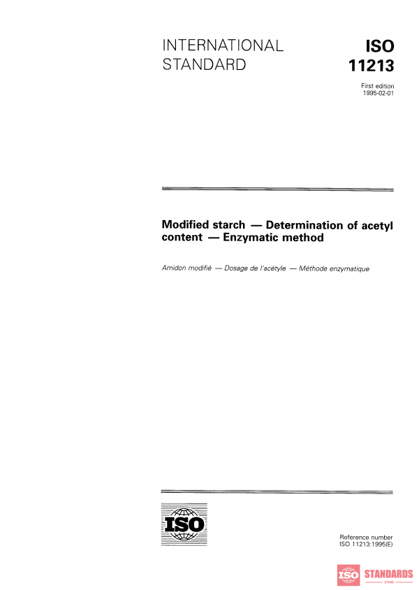 ISO 11213:1995 PDF