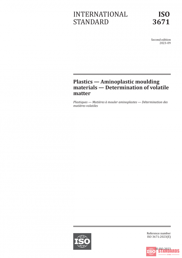 ISO 3671:2023 PDF