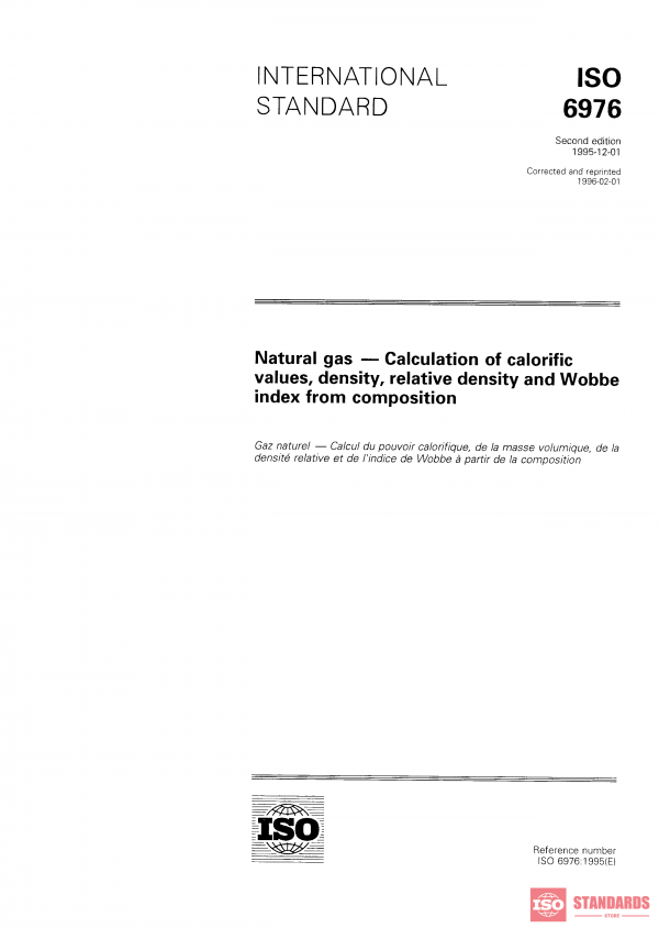 ISO 6976:1995 PDF