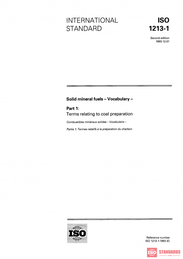 ISO 1213-1:1993 PDF