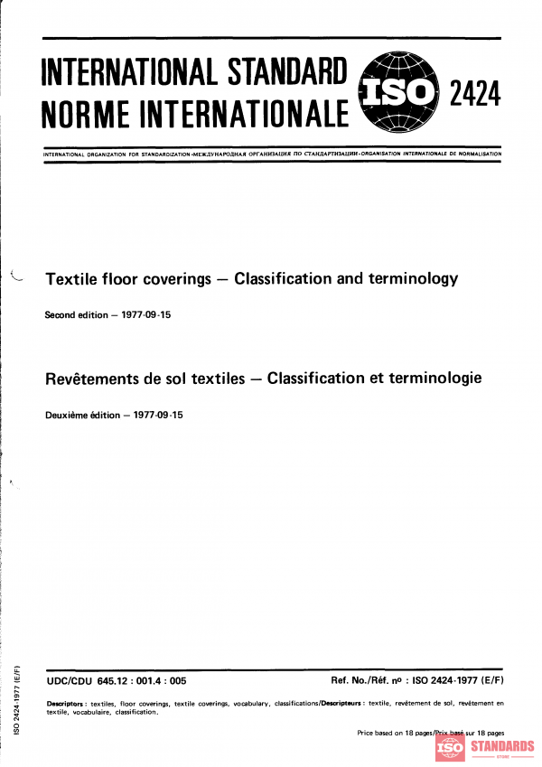 ISO 2424:1977 PDF