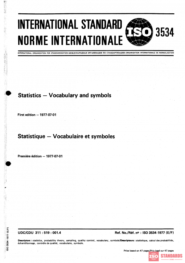 ISO 3534:1977 PDF