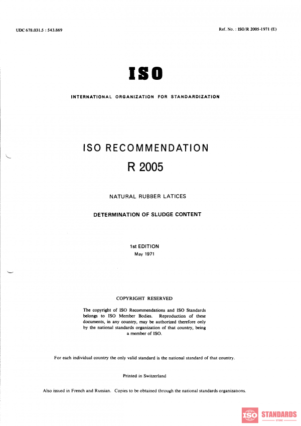 ISO/R 2005:1971 PDF