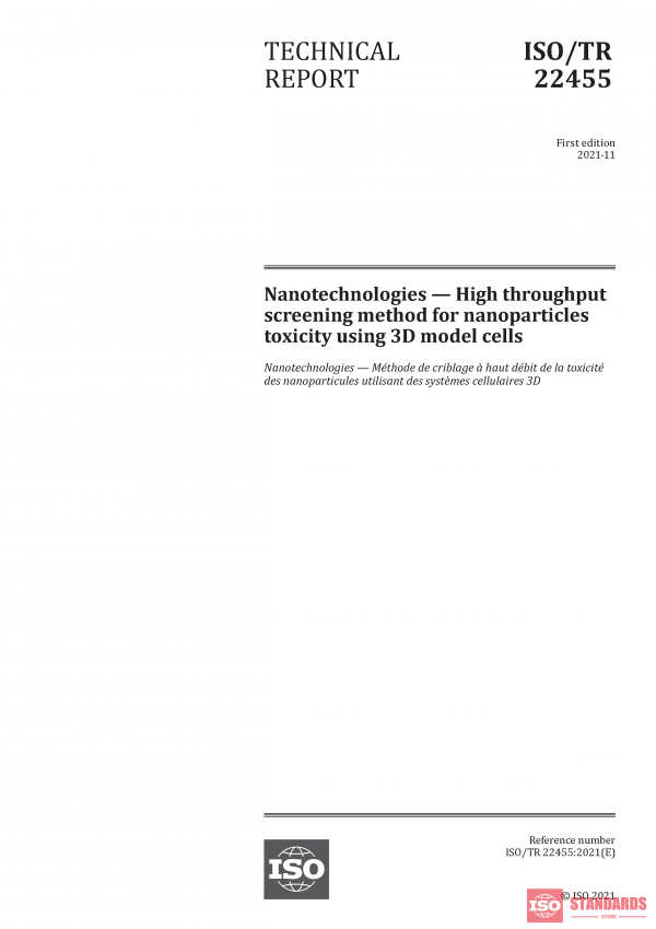 ISO/TR 22455:2021 PDF