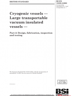 BS EN 13530 2:2002 PDF