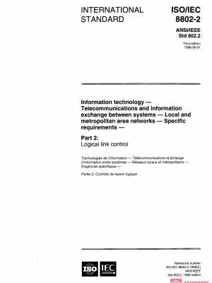 ISO/IEC 8802-2:1998 PDF