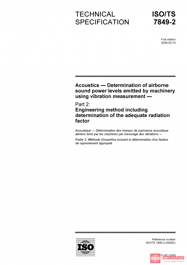 ISO/TS 7849-2:2009 PDF