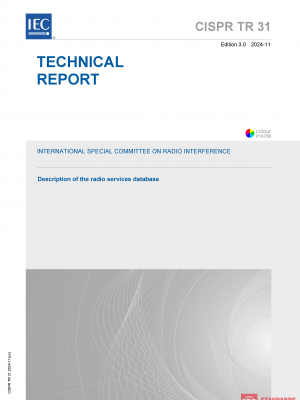CISPR TR 31:2024 PDF