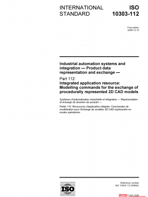 ISO 10303-112:2006 PDF