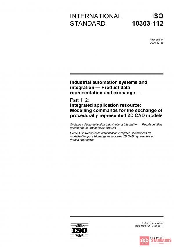 ISO 10303-112:2006 PDF