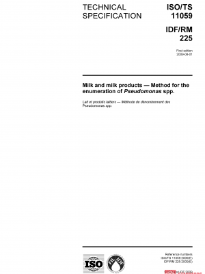 ISO/TS 11059:2009 PDF