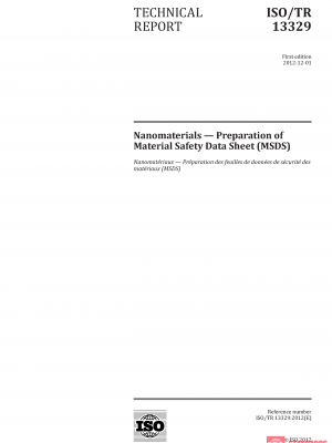 ISO/TR 13329:2012 PDF