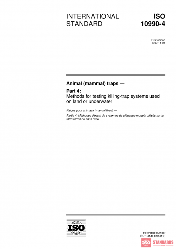 ISO 10990-4:1999 PDF