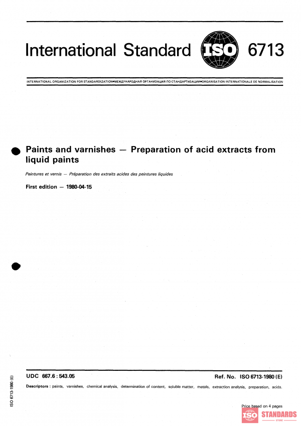 ISO 6713:1980 PDF