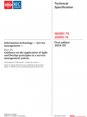 ISO/IEC TS 20000-15:2024 PDF