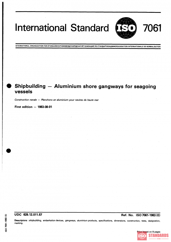 ISO 7061:1983 PDF