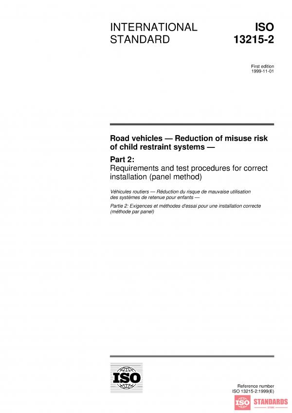 ISO 13215-2:1999 PDF