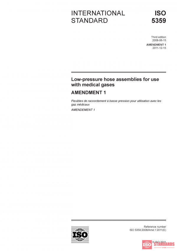 ISO 5359:2008/Amd 1:2011 PDF