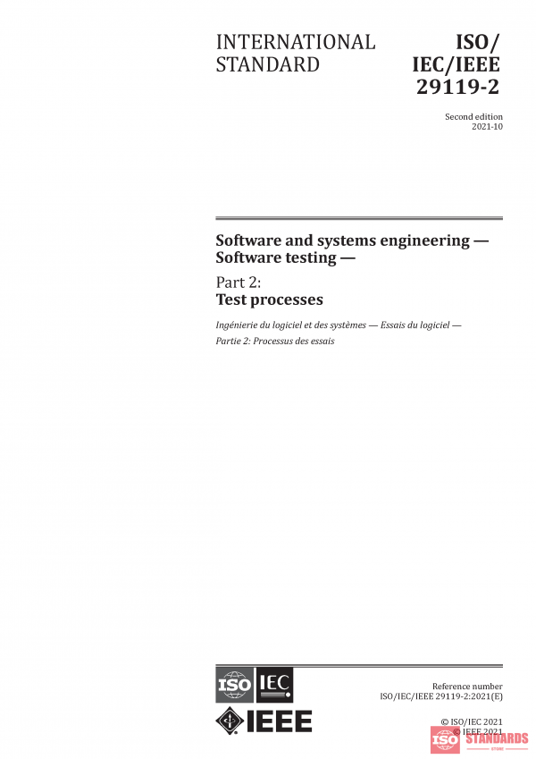 ISO/IEC/IEEE 29119-2:2021 PDF