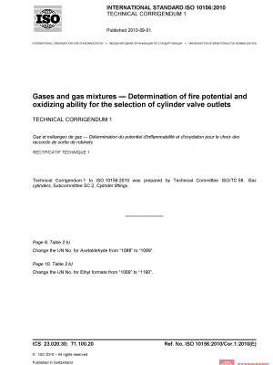 ISO 10156:2010/Cor 1:2010 PDF