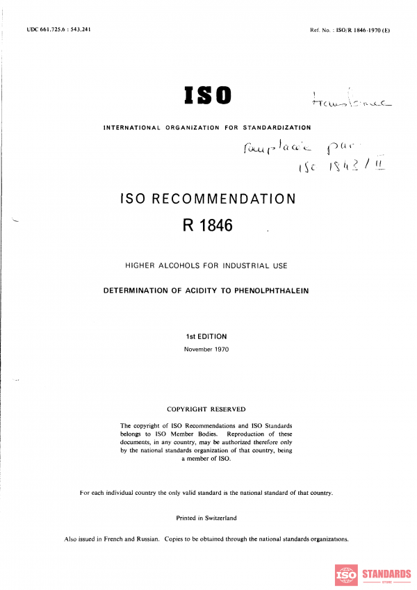 ISO/R 1846:1970 PDF