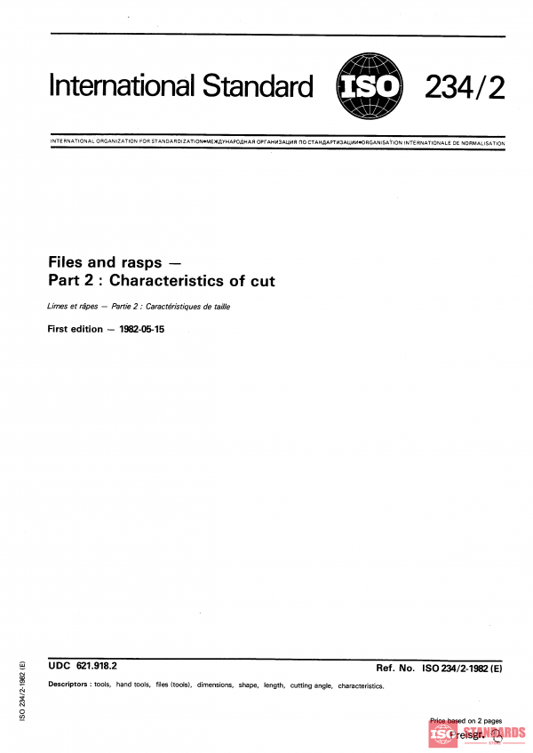 ISO 234-2:1982 PDF