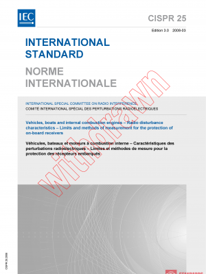 CISPR 25:2008 PDF