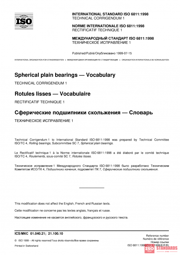 ISO 6811:1998/Cor 1:1999 PDF