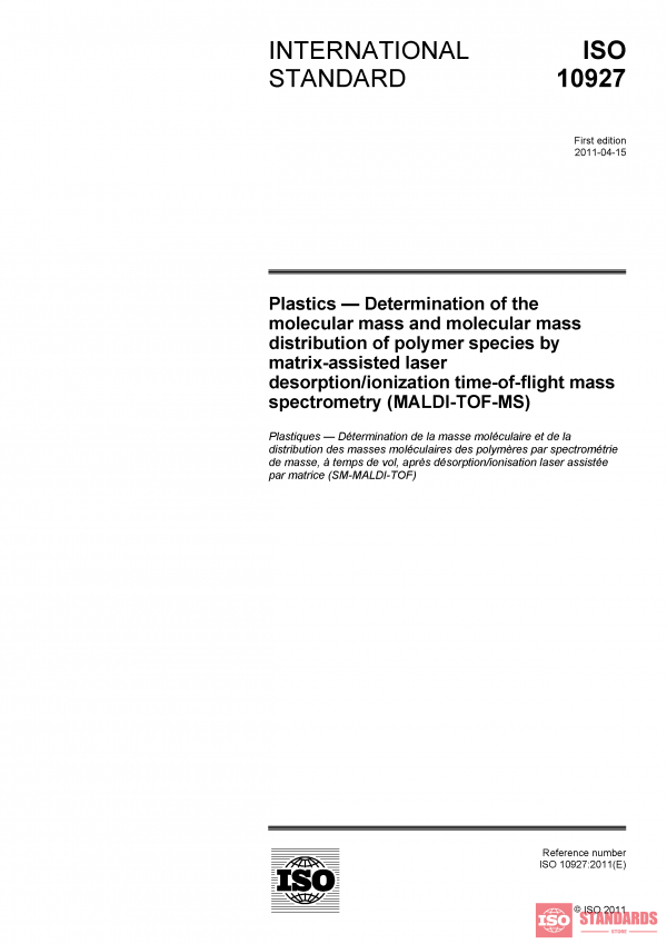 ISO 10927:2011 PDF