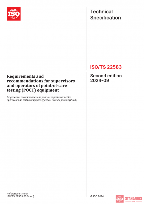 ISO/TS 22583:2024 PDF