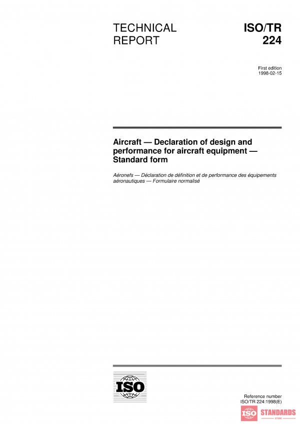 ISO/TR 224:1998 PDF